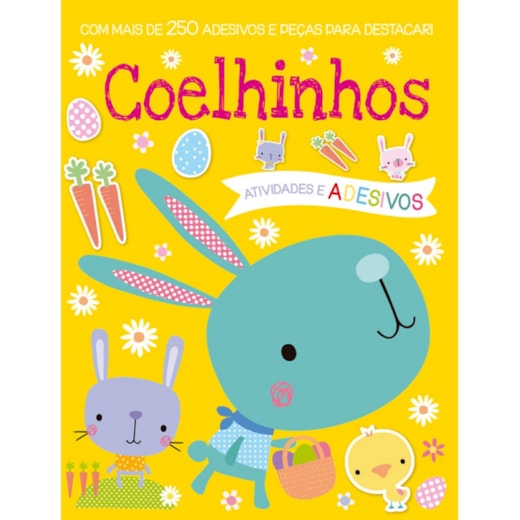 Livro Adesivos Coelhinhos