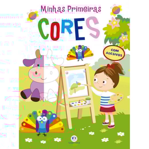 Livro Adesivos Colours