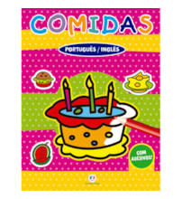 Livro Adesivos Comidas