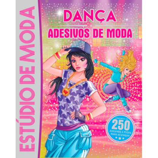 Livro Adesivos Dança