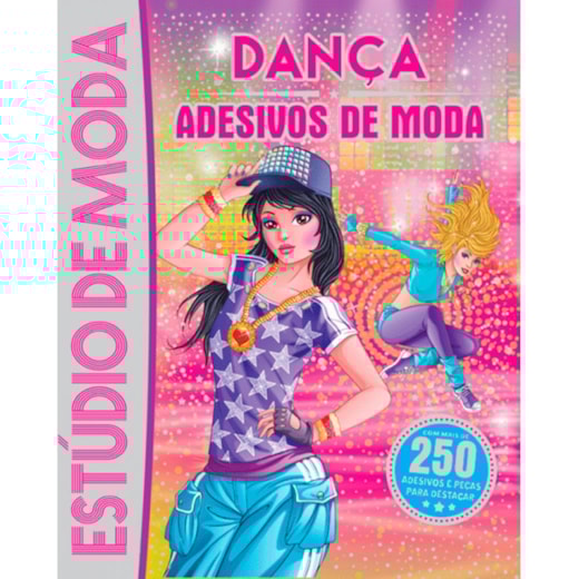 Livro Adesivos Dance - Sticker fashion designer
