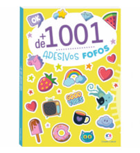 Livro Adesivos + de 1001 Adesivos Fofos Vol. 1