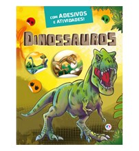 Livro Adesivos Dinossauros