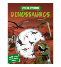 Livro Adesivos Dinossauros