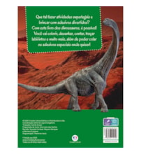 Livro Adesivos Dinossauros