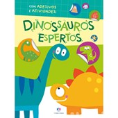 Produto Livro Adesivos Dinossauros espertos