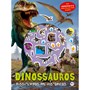 Livro Adesivos Dinossauros - Passatempos pré-históricos