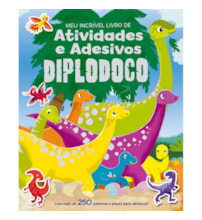Livro Adesivos Diplodoco