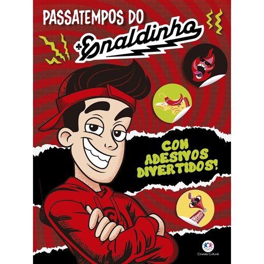 Livro Adesivos Enaldinho - Passatempos do Enaldinho