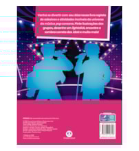 Livro Adesivos Estrelas do K-Pop - Atividades e adesivos