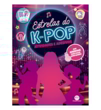 Livro Adesivos Estrelas do K-Pop - Atividades e adesivos