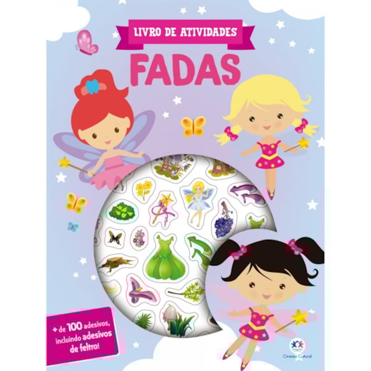 Livro Adesivos Fadas