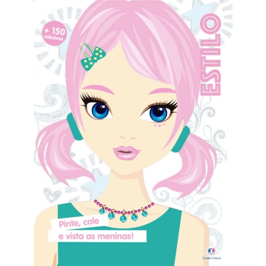 Livro Adesivos Fashion stars - book 2