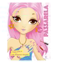Livro Adesivos Fashion stars - book 3
