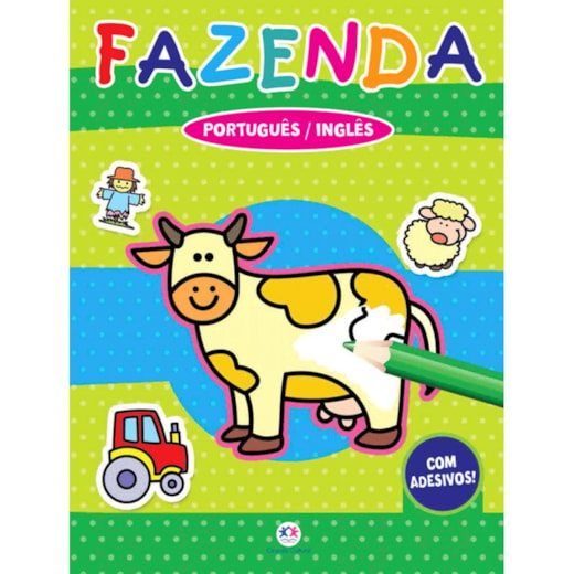 Livro Adesivos Fazenda