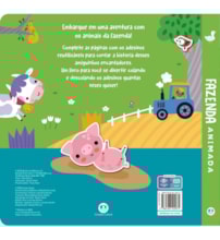 Livro Adesivos Fazenda Animada - Atividades com Adesivos que Cola e Descola
