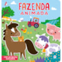 Livro Adesivos Fazenda Animada - Livro com adesivos reutilizáveis