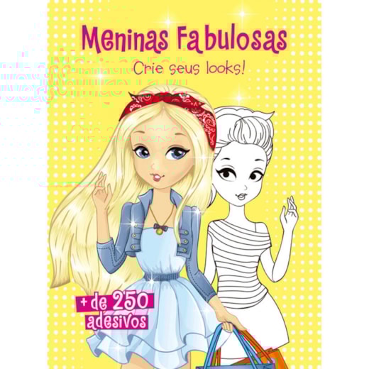 Livro Adesivos Filles au top! Book 1