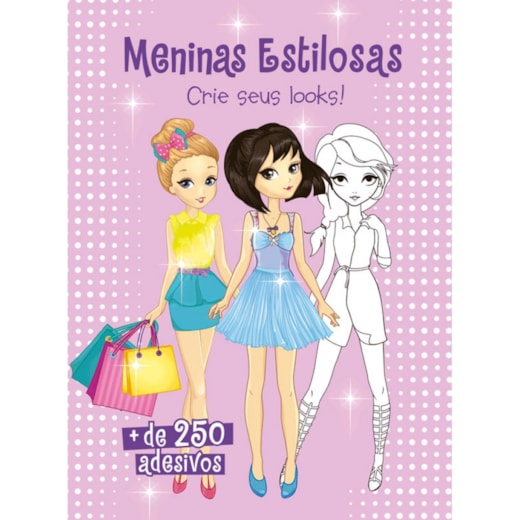 Livro Adesivos Filles au top! Book 2