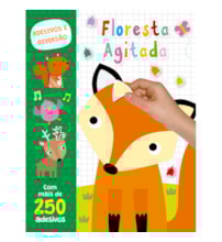 Livro Adesivos Floresta agitada Livro Adesivos Floresta agitada