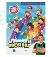 Livro Adesivos Gato Galactico - Atividades e adesivos