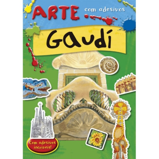 Livro Adesivos Gaudí