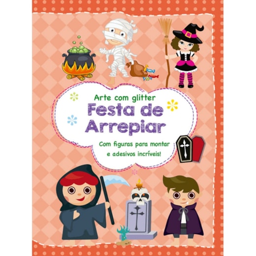 Livro Adesivos Glitter art - with pirates