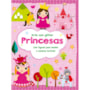 Livro Adesivos Glitter art - with princess