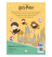 Livro Adesivos Harry Potter - Atividades e adesivos