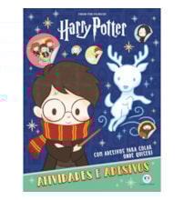 Livro Adesivos Harry Potter - Atividades e adesivos