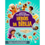 Livro Adesivos Heróis da Bíblia - com adesivos brilhantes