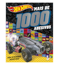 Livro Adesivos Hot Wheels - Mais de 1000 adesivos