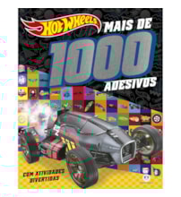 Livro Adesivos Hot Wheels - Mais de 1000 adesivos Livro Adesivos Hot Wheels - Mais de 1000 adesivos