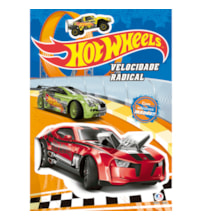 Livro Adesivos Hot Wheels - Velocidade radical Livro Adesivos Hot Wheels - Velocidade radical