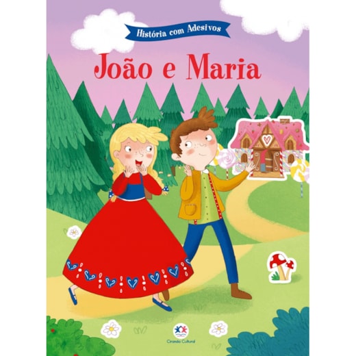 Livro Adesivos João e Maria