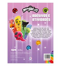 Livro Adesivos Ladybug - Adesivos e atividades