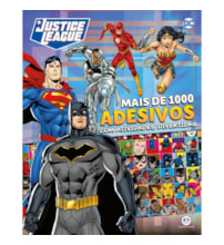 Livro Adesivos Liga da Justiça - Mais de 1000 adesivos