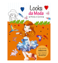 Livro Adesivos Looks da moda