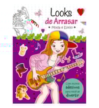 Livro Adesivos Looks de arrasar Livro Adesivos Looks de arrasar