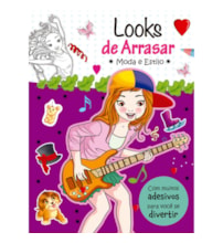 Livro Adesivos Looks de arrasar