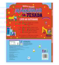 Livro Adesivos Máquinas da Pesada