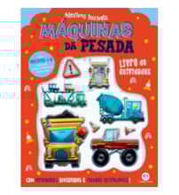 Livro Adesivos Máquinas da Pesada
