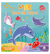 Livro Adesivos Mar Divertido - Aventura Infantil com Adesivos Reutilizáveis