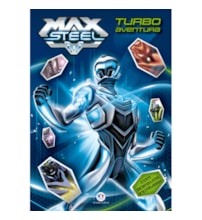 Livro Adesivos Max Steel - Turbo aventura