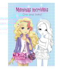Livro Adesivos Meninas incríveis