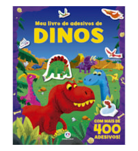 Livro Adesivos Meu livro de adesivos de dinos Livro Adesivos Meu livro de adesivos de dinos