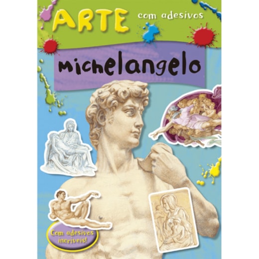 Livro Adesivos Michelangelo