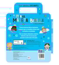 Livro Adesivos Minha Maleta Bíblica - Com Adesivos Brilhantes e Atividades Incríveis
