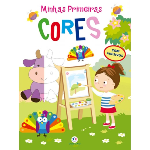 Livro Adesivos Minhas primeiras cores