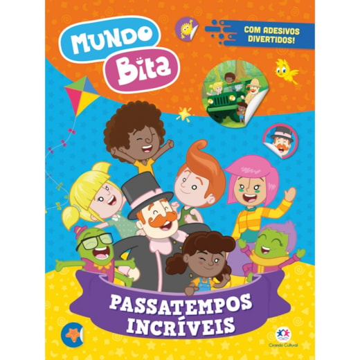 Livro Adesivos Mundo Bita - Passatempos incríveis